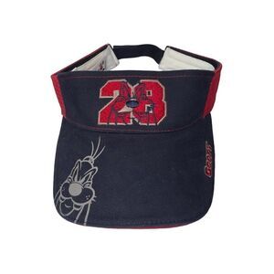 Walt Disney World Vintage Goofy Visor Navy / Red Unisex Youth